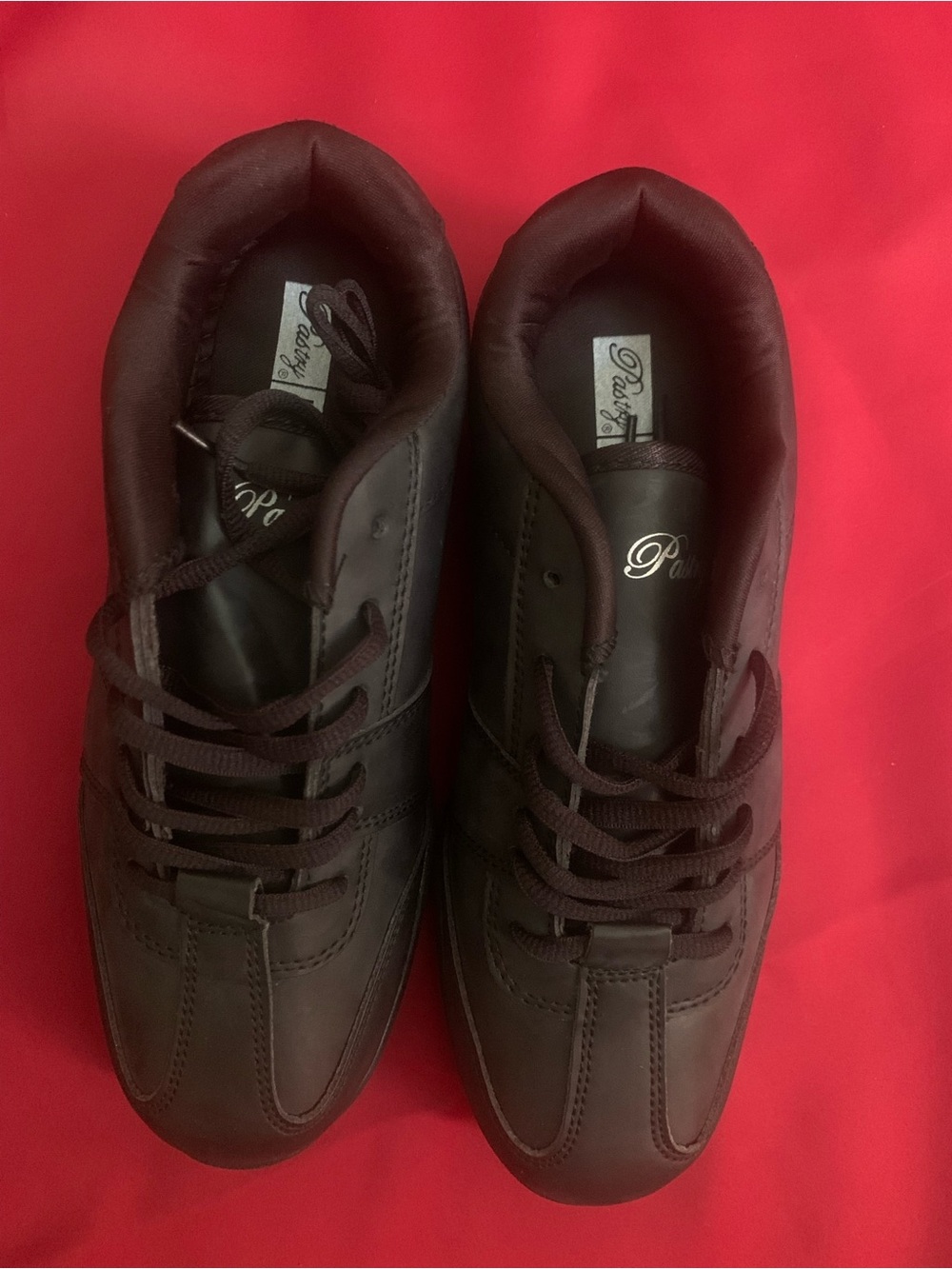 Pastry Men's Dark Brown Athletic Lace-Up Sneakers